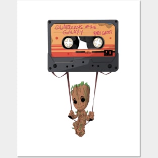 Baby Groot Posters and Art